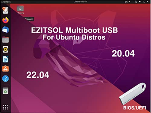 Ezitsol Ubuntu Usb 22.04 Y 20.04 De 64 Bits, Ubuntu 18.04 De