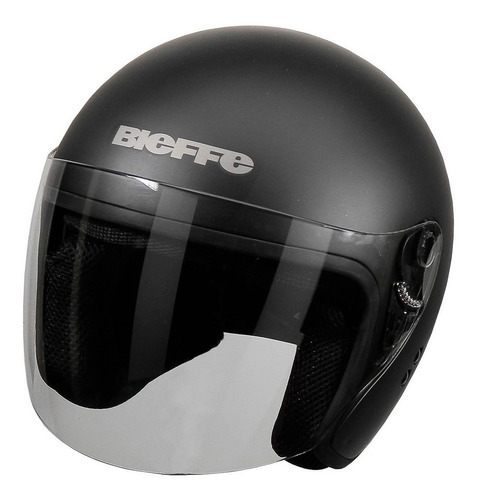 Capacete Bieffe Allegro Classic Preto Bilhante 56 