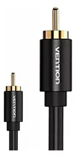 Cable Pvc Aluminio Dorado Audio 1m Coaxial Tv Coaxial Rca