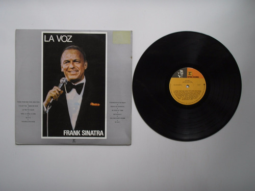 Lp Vinilo Frank Sinatra La Voz Edicion Colombia 1982