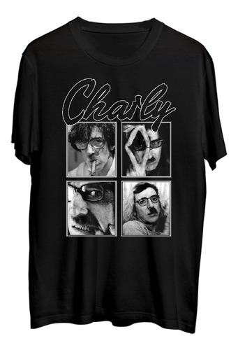 Charly Garcia . Collage . Rock . Polera . Mucky