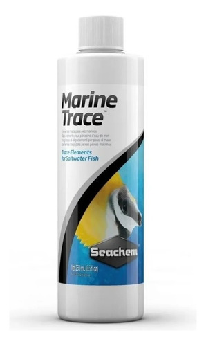 Seachem Marine Trace 250ml Elemento Traço P Aquário Marinho