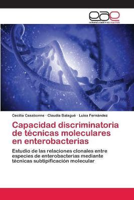 Libro Capacidad Discriminatoria De Tecnicas Moleculares E...