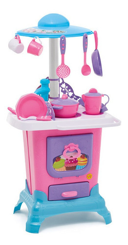 Cocina infantil Cozinha Do Castelo - Calesita 1305, color rosa