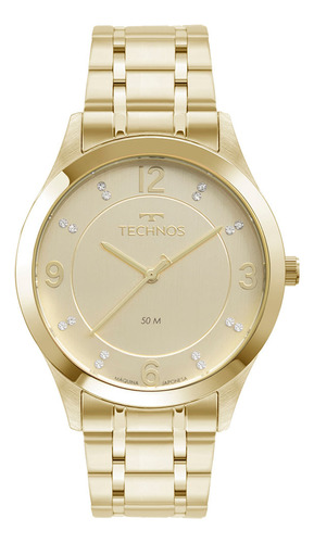 Relógio Technos Feminino Dress Dourado - 2036mqz/1x