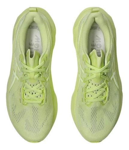 Tenis Running Asics Novablast 5 Lite-show Verde Hombre 1011c
