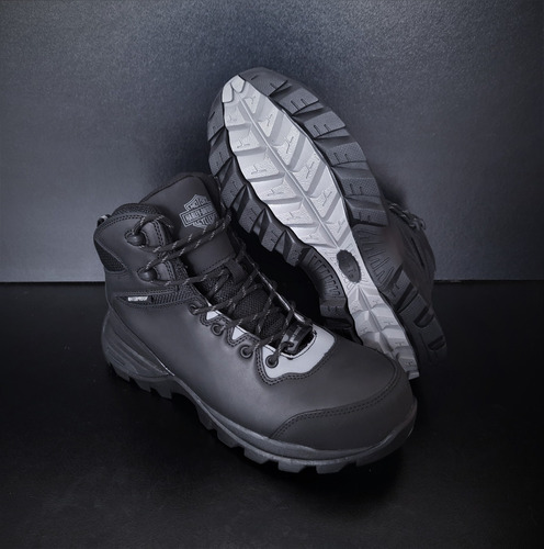 Botin Harley Davidson Original Punta Composite Dielectrico
