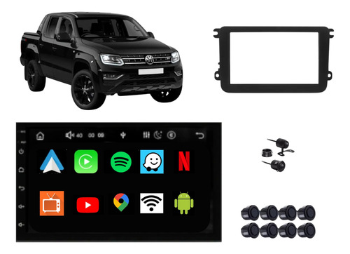 Multimidia Android Amarok 17 18 19 Carplay Tv Mold Sensor 8p