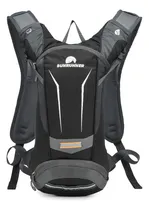 Comprar Mochila Trekking Sunrunner Aerios Ultra Liviana Ergonómica Color Negro Diseño De La Tela Liso