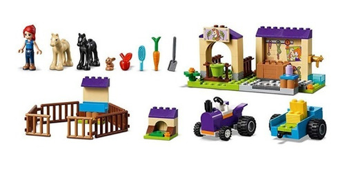 Imagen 4 de 6 de Lego Friends Establo Para Caballos 41361 118 Pzs