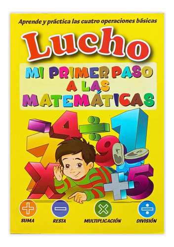 Pack 12 Libros Lucho Mi Primer Paso A Las Matemáticas