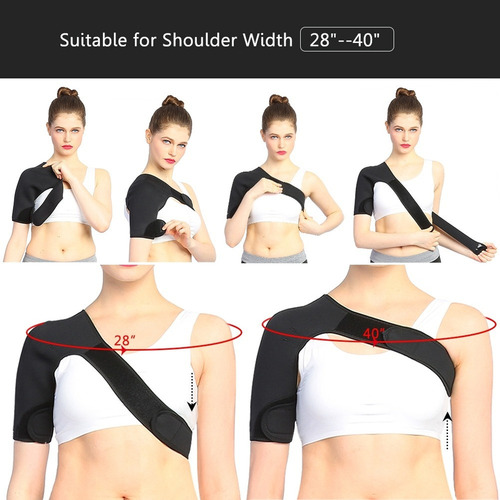 Soporte De Hombro For Hombre, Hombro Derecho, Transpirable