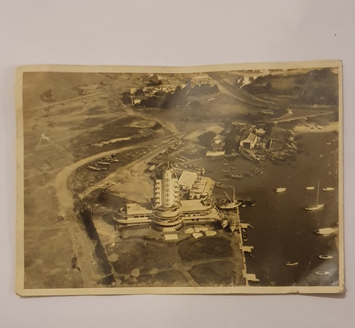 Fotografía Foto Antigua Hecha Desde Avión Puerto Del Buceo 