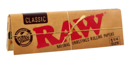 Imagen 2 de 2 de Rollings Papers Marca Raw 1 1/4
