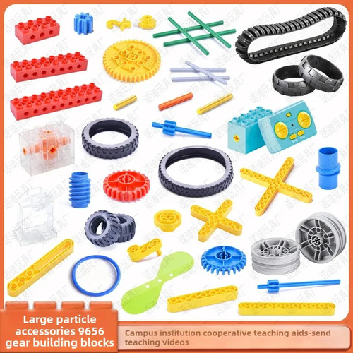Aspas De Ventilador Grandes (2 Piezas), Compatibles Con Lego