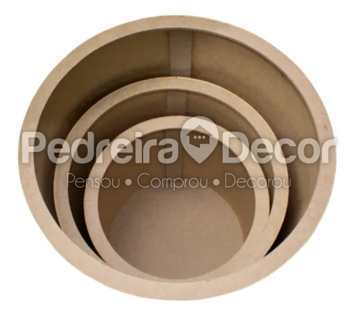 Imagem 6 de 6 de Kit Cilindro Mesa Festa Provençal Enfeites Decorações Mdf