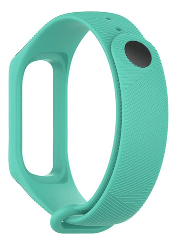 Pulseira De Silicone Compativel Com Galaxy Fit-e R375 16mm - Cor Verde Agua