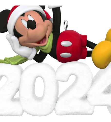 Adorno Navideño Hallmark Keepsake 2024 Disney Mickey Mous