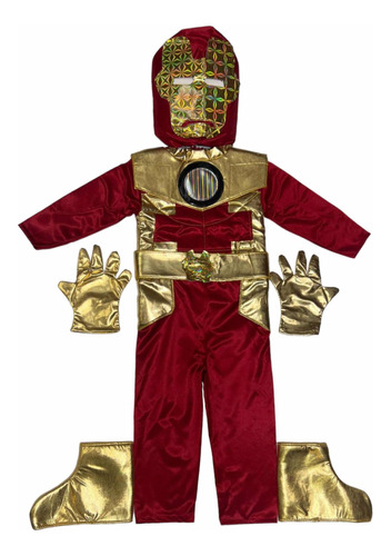 Disfraz Inspirado En Iron Man Superhéroe  Accesorios Niño 