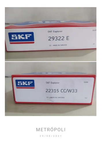 Rodamientos 22315 Cc Skf