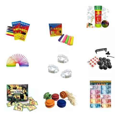 Super Kit De Festa Junina 50 Prendas Brindes Gincana Doação