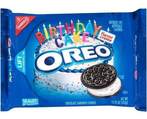 Galletas Oreo Cumpleaños 15.25oz (pack 4)