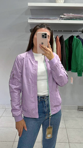 Campera Bomber Reversible Yd Para Adultos Sin Género