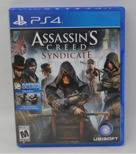 Assassins Creed Syndicate Ubisoft Ps4 Fisico