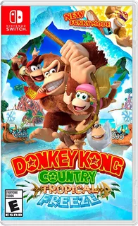 Donkey Kong Country Tropical Freeze Nintendo Switch -makkax