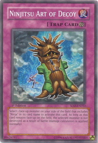 Ninjitsu Art Of Decoy (sod-en052) Yu-gi-oh!