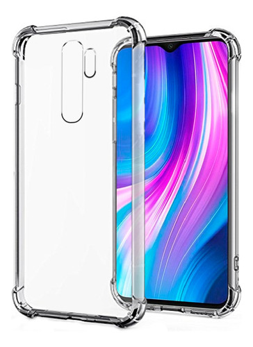 Estuche Forro Transparente Antigolpes Redmi Note 8 Pro