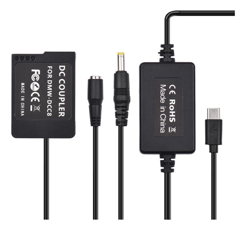 Cable Usb Pd De Batería Ficticia Para G6, G7, G95, G99, Fz10