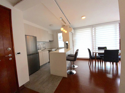 Depto Av Las Condes. 2 Dorm. La Cabaña
