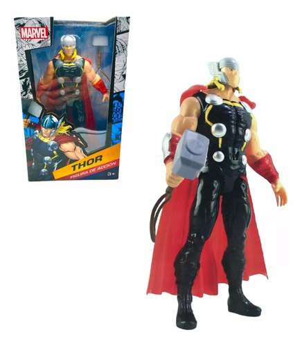 Figura Thor De Acción Muñeco Superhéroes Marvel Juguete