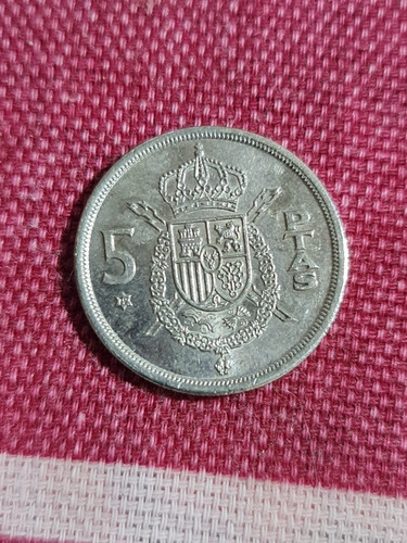 Moneda Antigua España 5 Pesetas 1975 Coleccionistas