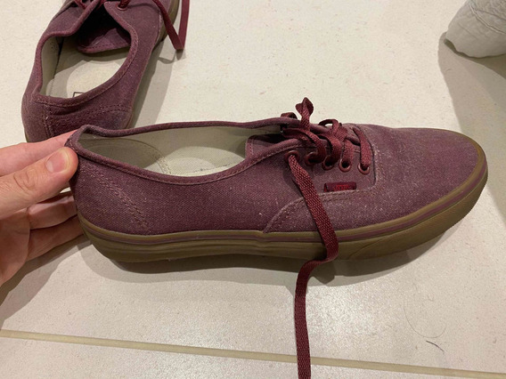 tenis vans feminino vinho mercado livre