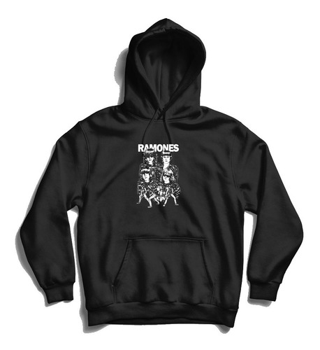 Nueva Sudadera C Gorro The Ramones Banda Punk Rock 