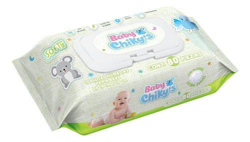 Toallitas Humedas Baby Chikys Con 80 Pzs