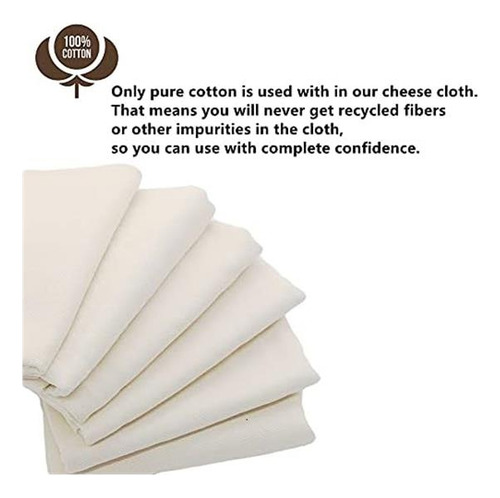 Pable De Queso Para Tensar Reutilizables, Telas De Queso 90