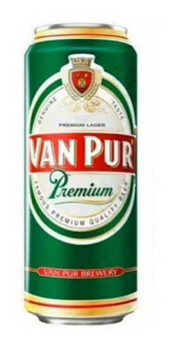 Cerveza Van Pur Importada Polonia Pilsner Lata 500ml Pack X3