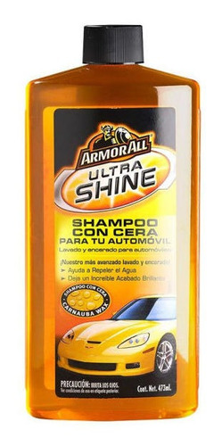 Shampoo Con Cera Armor All 473 Ml