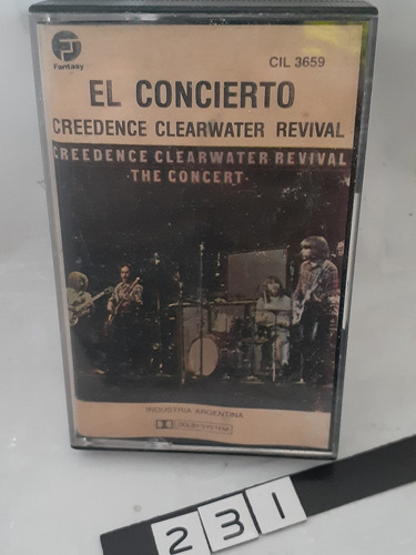 Creedence Clearwater Revivalthe Concert Cassette 