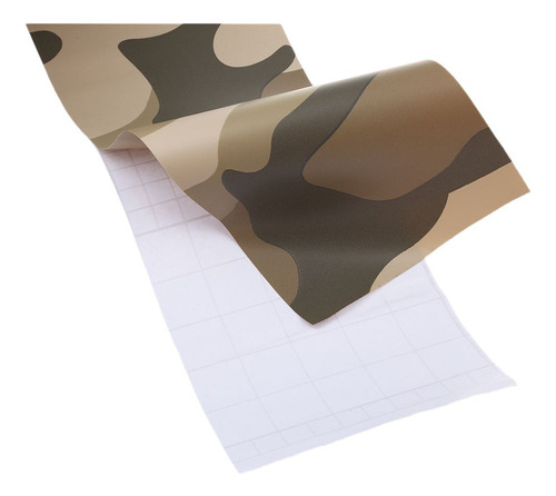 1 Rollo De Pegatina De Camuflaje Para Coche, Fibra De Carbon