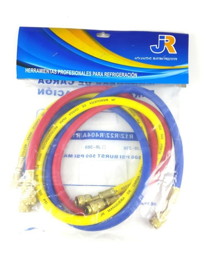 Mangueras Manifold R22 R12 R134a 90 Centimetros 