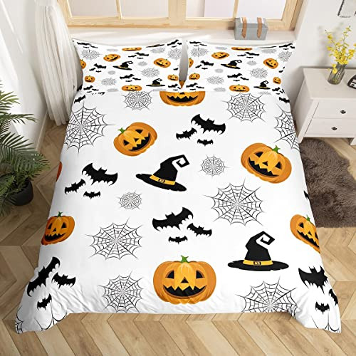 Juego De Ropa De Cama De Halloween Niños, Funda Nórdi...