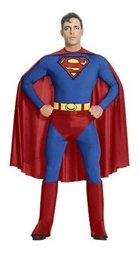 Disfraz De Rubies Dc Comics Classic Superman Adulto