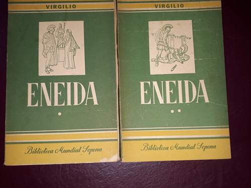 Eneida-virgilio-tomos 1 Y 2- Editorial Sopena