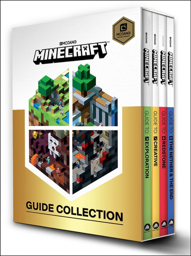 Minecraft: Guide Collection 4-book Boxed Set: Exploration; Creative; Redstone; The Nether & The End, De Mojang Ab. Editorial Random House Worlds, Tapa Blanda En Inglés, 2018