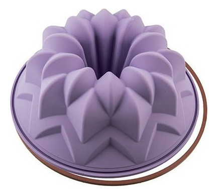Molde De Silicón Para Pan 2.3 L Silikomart Color Violeta