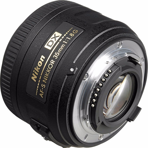 Lente Af-s Nikkor 35mm F/1.8g Nikon Con Enfoque Auto Manual